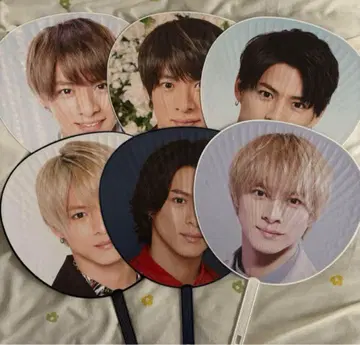 King & Prince 킹프리 히라노 쇼 부채 6장 세트