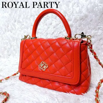 로얄 파티 오리지널 퀼팅 체인 핸들 BAG