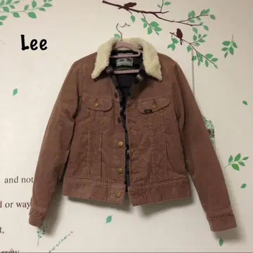 617 리 LEE 더스티 핑크 계열 코듀로이 아우터