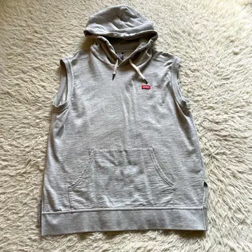 chums 슬리브리스 후드 맨투맨