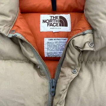 70s 브라운 택 THE NORTH FACE 다운 sizeM