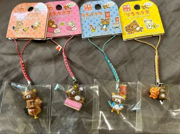 미개봉 새상품 리락쿠마 스트랩 4개 세트