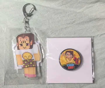 마이크라 EIKO!GO!! 카노 에이코 키링 & 캔뱃지 2점 세트!