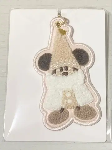 디즈니 크리스마스 2025 릴린링 키체인 [베이지]