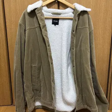 BEAMS 코듀로이 보아 자켓