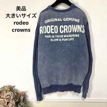 새상품급 빅 사이즈 rodeocrowns 니트 빈티지