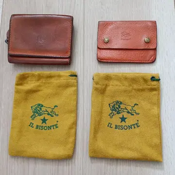 IL BISONTE 일비종떼 3단 폴더형 지갑 명함지갑 세트