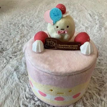 스미코구라시 UNIQLO 타피오카 케이크 소품함 봉제 인형 10주년