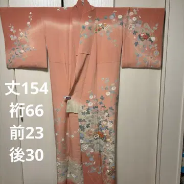 순수 실크 호몬기 손글씨 유젠 주카마치 유젠 관혼상제