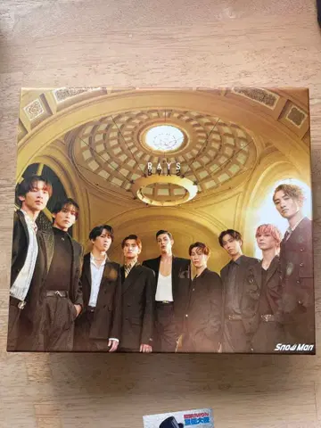 Snow Man RAYS 3매 DVD