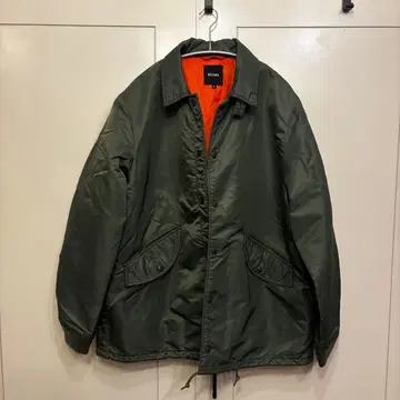 BEAMS 밀리터리 자켓 XL 올리브 그린