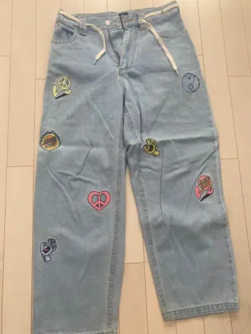 VANIA CRUZ 자수 데님 M