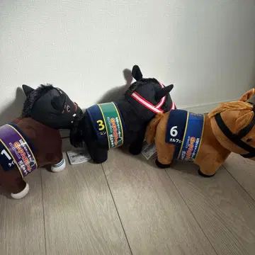 팬퍼레이 봉제 인형 3개