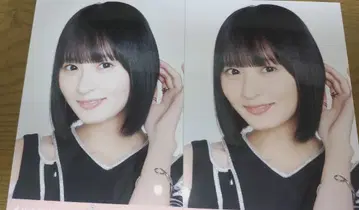 노기자카46 엔도 사쿠라 브로마이드 Same numbers 요리 2장