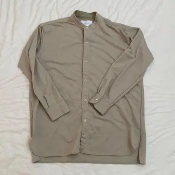 CURLY&CO. 베이지 긴팔 셔츠 사이즈 I