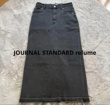 저널 스탠다드 리룸 데님 롱 스커트 슬로브 이에나