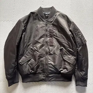 유니클로+J UNIQLO+J 오버 사이즈 MA-1 블루종 카키