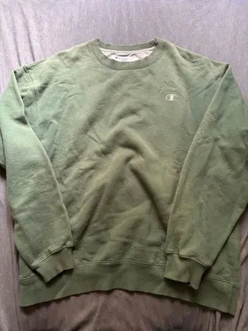 챔피온 챔피온 그린 쭈리 맨투맨 스트릿