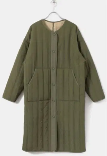 KBF 퀼트 보아 리버서블 코트