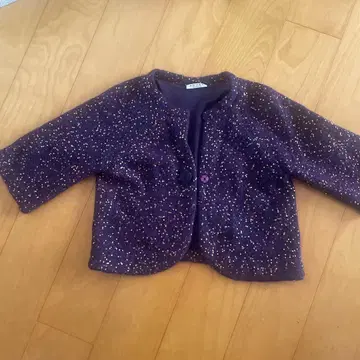 ADORE body dressing 퍼플 볼레로 가디건