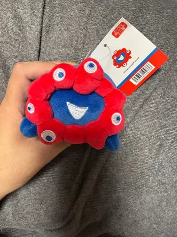 먀쿠먀쿠 촉촉 봉제 인형 가로 소 사이즈 EXPO2025 만박