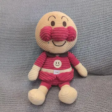 호빵맨 뮤지엄 한정판 코듀로이 봉제 인형