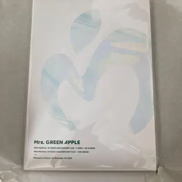 미세스 그린애플 영화 팜플렛