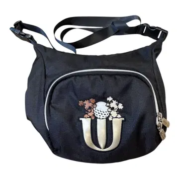 MU SPORTS 메쉬 숄더백 블랙