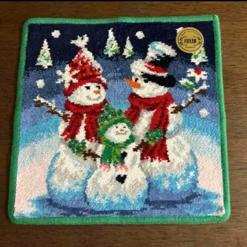 페이러 손수건 크리스마스 새상품