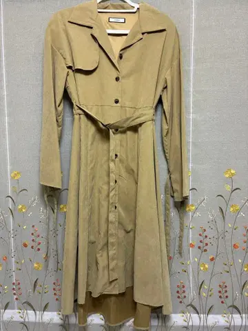 쥬에티 jouetie 베이지 세일러 트렌치 M