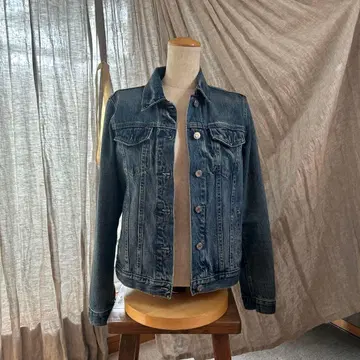 GAP 다크 블루 데님 자켓