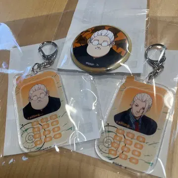 하피쿠로! 사카모토 데이즈 사카모토 타로 캔뱃지 아크링 키링 묶음 판매