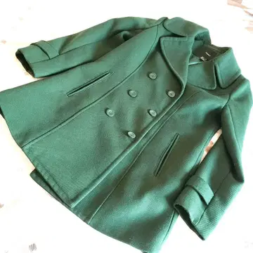 FOREVER 21 그린 체스터 코트 S