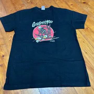 Calee 스켈레톤 그래픽 T셔츠 L