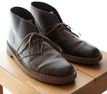 [ 새상품급 ] Clarks 부츠 가죽 브라운 27.0cm