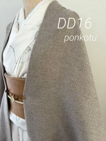 DD16 얇은 겉옷 트위드풍 모몽가 코트 긴 겉옷 모몽가 코트