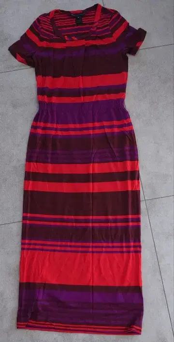 MARC BY MARC JACOBS 스트라이프 맥시 원피스 XS