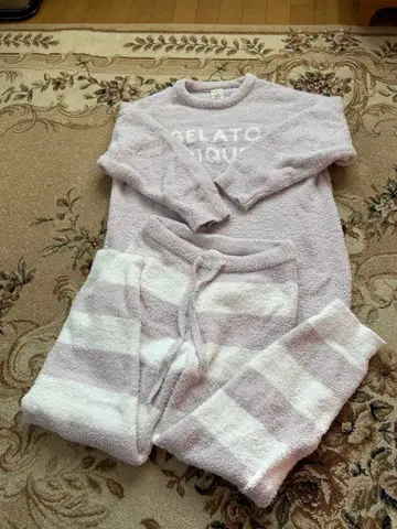 미사용 젤라또피케 룸웨어 상하의 세트