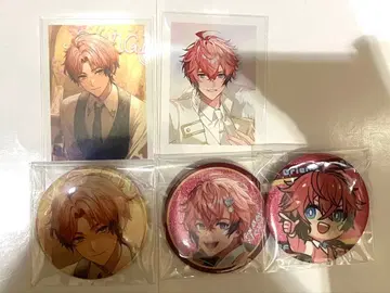 니지산지 아카기 웬 폴라로이드 캔뱃지 생일 6주년 방과후 오리엔스