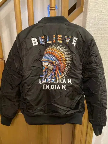 BELIEVE AMERICAN INDIAN MA-1 자켓