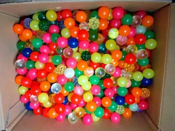 컬러풀 슈퍼볼 18mm 사이즈 820개