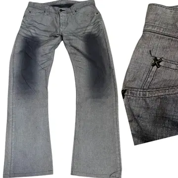 레어 새상품급 Lee 그레이 부츠컷 데님