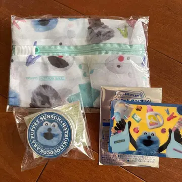 퍼펫 스 마츠키요 코코카라 런드리 그물망 크림 케이스 캔