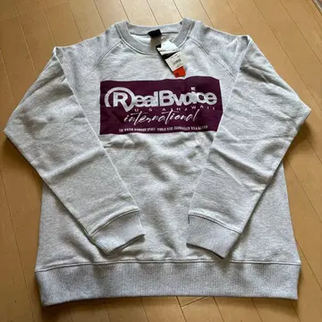 미사용 새상품 Real B Voice 그레이 L 사이즈 트레이닝복
