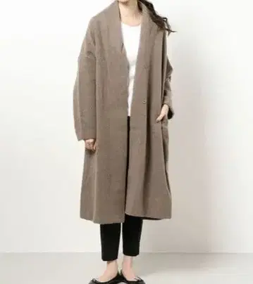 SamansaMos2 모카 롱 가운 코트 F