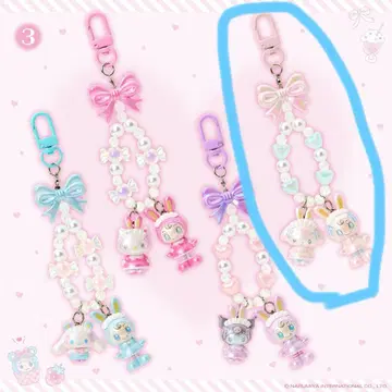 mezzo piano x 산리오 캐릭터즈 키링