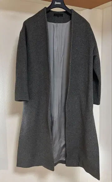 MOGA 그레이 롱 코트 사이즈 2