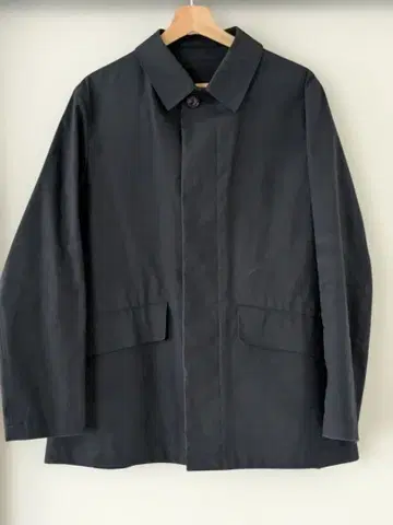 UNITED ARROWS 네이비 스텐카라 코트