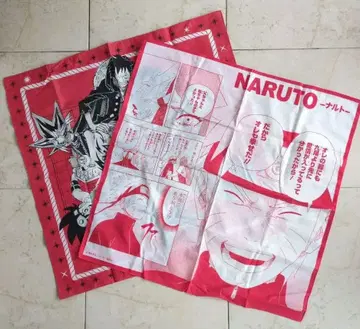 나루토 NARUTO 점프 빅토리 카니발 반다나 눈물 나는 손수건