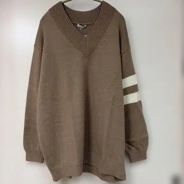 [새상품] Deuxieme Classe 오버 사이즈 V/N 스웨터 일본제